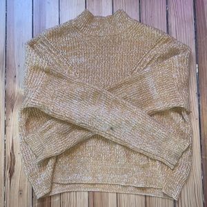 Cropped turtleneck sweater👑